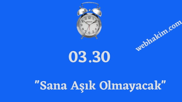 03.30 reverse time meaning 2020