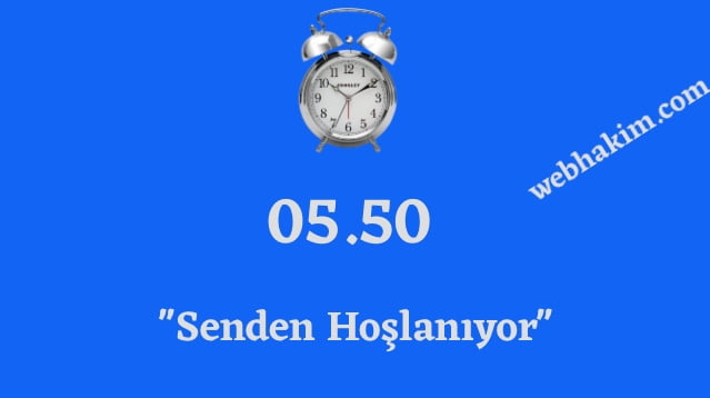 05.50 reverse time meaning 2020