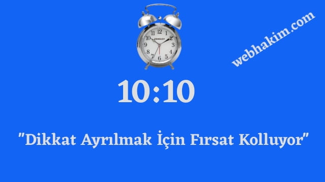 10.10 o'clock meaning 2020