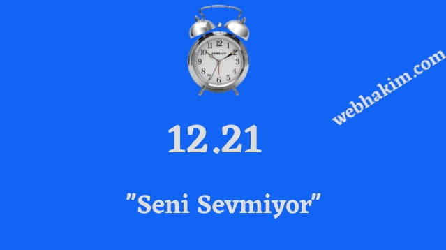 What does 12.21 reverse time mean?