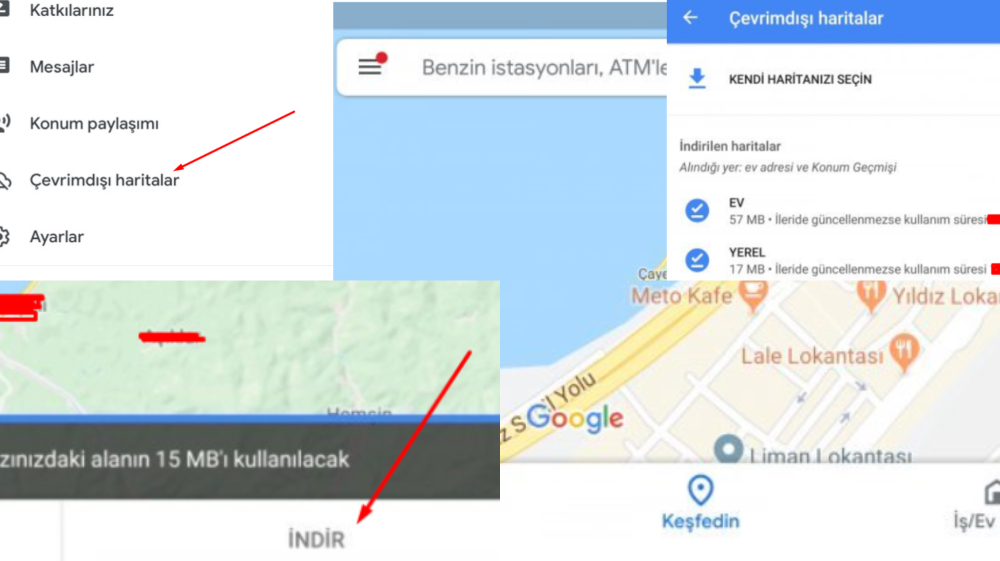 Google Haritalar Çevrimdışı Nasıl Kullanılır?