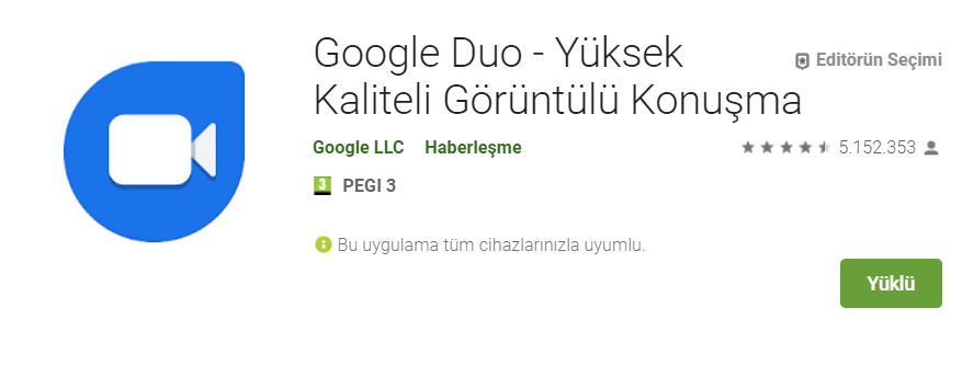 Google Duo nedir?