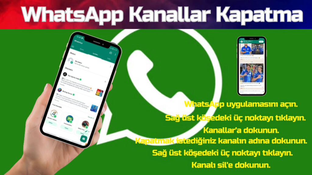 WhatsApp Kanallarını Kapatmak